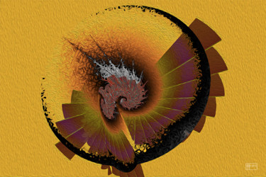 Digital Arts titled "Cyclone" by Jim Pavelle, Original Artwork, 2D Digital Work