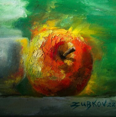 Painting titled "Autumn mood" by Pavel Zubkov, Original Artwork, Oil