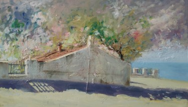 Painting titled "Море(копия)" by Nikolay Pavlenko, Original Artwork, Oil