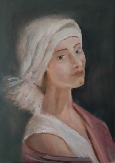 Картина под названием "Анна" - Nikolay Pavlenko, Подлинное произведение искусства, Масло