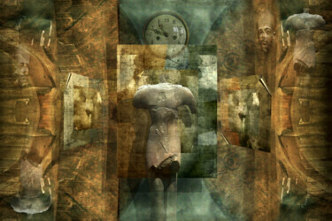 Photographie intitulée ""STAROŻYTNY EGIPT I"" par Paweł Jagła, Œuvre d'art originale, Photographie numérique