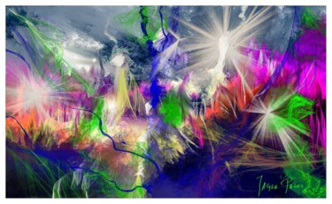 Arte digitale intitolato ""Colors"" da Paweł Jagła, Opera d'arte originale, Lavoro digitale 2D