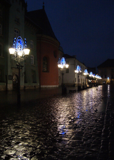 Фотография под названием "street-ulica" - Paweł Waligórski, Подлинное произведение искусства, Цифровая фотография