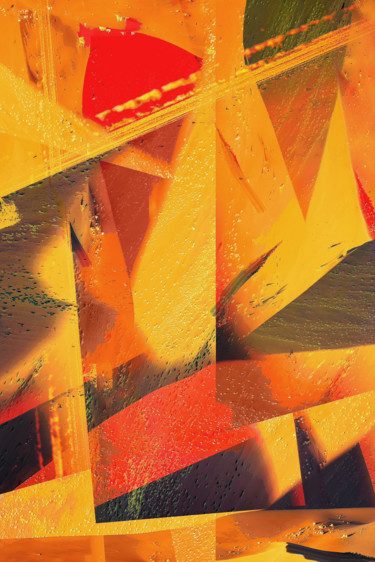 Цифровое искусство под названием "The Burning Bush" - Emmanuel Payet, Подлинное произведение искусства