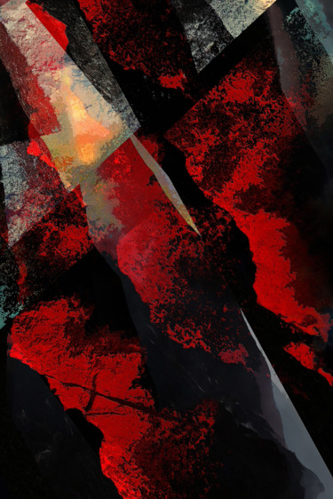"Black Anger" başlıklı Dijital Sanat Emmanuel Payet tarafından, Orijinal sanat