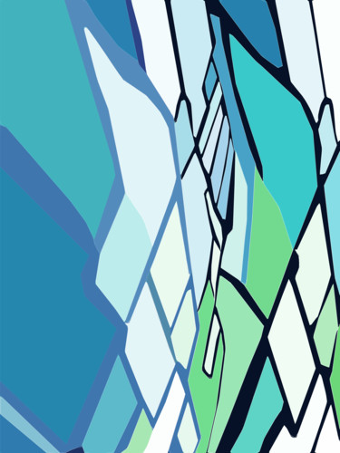 Цифровое искусство под названием "L'Esprit vous anime" - Emmanuel Payet, Подлинное произведение искусства, Цифровая живопись