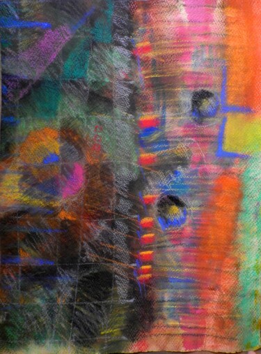 Painting titled "Mezcal" by Rodrigo Payró, Original Artwork, Pastel