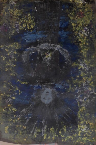 Картина под названием "Ophelia III Viuda (…" - Rodrigo Payró, Подлинное произведение искусства, Акрил