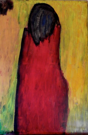 Malarstwo zatytułowany „Maria Magdalena” autorstwa Rodrigo Payró, Oryginalna praca, Akryl Zamontowany na Drewniana rama noszy