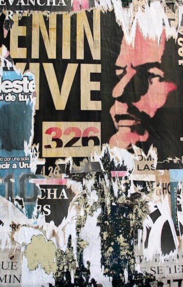 Fotografía titulada "Lenin Vive" por Paz Graiño, Obra de arte original