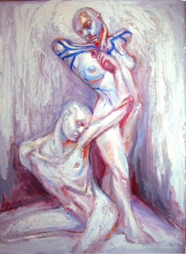 Painting titled "Truth" by Paz Winshtein, Original Artwork, Oil