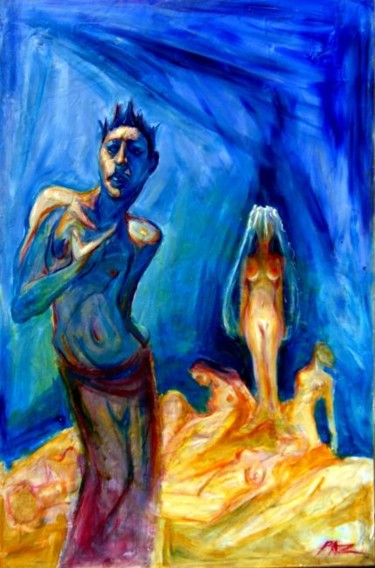 Painting titled "Awakenings" by Paz Winshtein, Original Artwork