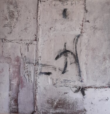 Pintura titulada "Palimpseste-1" por Pboiko, Obra de arte original, Fibra textil Montado en Bastidor de camilla de madera
