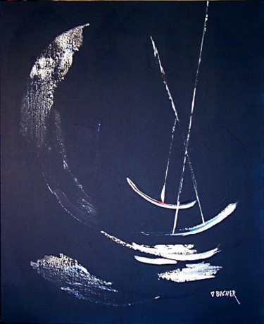 Peinture intitulée "La danse du temps" par Patrice Bucher, Œuvre d'art originale, Huile