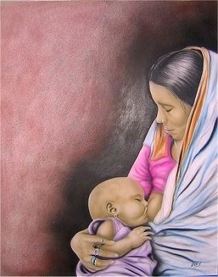 Peinture intitulée "india" par Patrick Charuel, Œuvre d'art originale, Huile