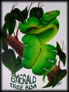 Peinture intitulée "snake" par Patrick Charuel, Œuvre d'art originale, Huile