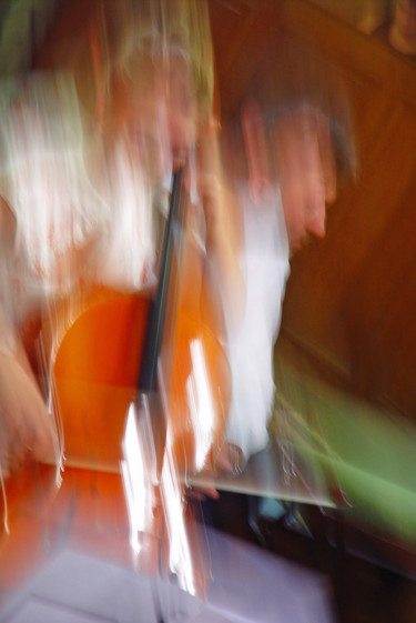 Photographie intitulée "Les musiciens du Pa…" par Philippe Dorléans, Œuvre d'art originale, Photographie numérique Monté sur…