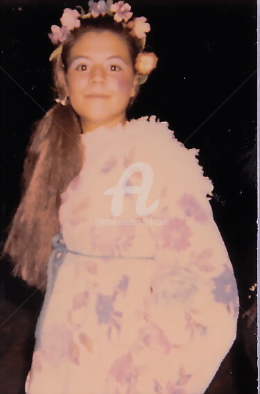 Fotografia intitolato "Pam at age 13, 1960…" da Drapala Gallery, Opera d'arte originale