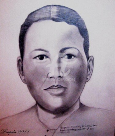 Drawing titled "Gregoria Martinez H…" by Drapala Gallery, Original Artwork