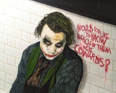 Peinture intitulée "Joker II" par Peda Radovanovic, Œuvre d'art originale, Huile