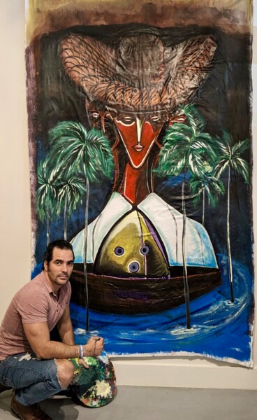 Pintura intitulada "Entre Aguas" por Jorge Alejandro Pedrido, Obras de arte originais, Acrílico