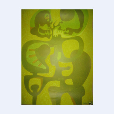 Отпечатки и Гравюры под названием "DESCONOCIDO" - Pedro Coronel, Подлинное произведение искусства, Литография