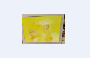 Prenten & gravures getiteld "Gente amarilla" door Pedro Coronel, Origineel Kunstwerk, Lithografie