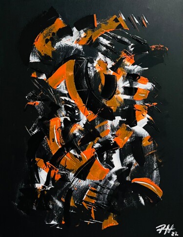 Pittura intitolato "nonsense time • 07:…" da Pedro Couto, Opera d'arte originale, Acrilico