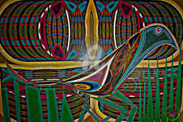 Painting titled "" FREE BIRD "" by Casas  D`Liz, Original Artwork, Acrylic