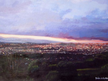 Painting titled "Valley View of San…" by Pedro De La Montaña, Original Artwork