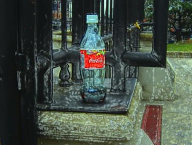 Photography titled "coke-bottle-wrap.jpg" by Pedro De La Montaña, Original Artwork