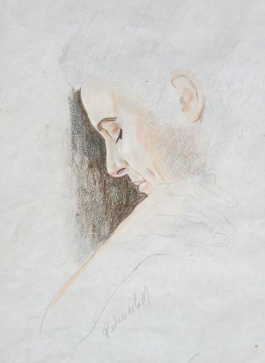 Painting titled "Pencil Drawing" by Pedro De La Montaña, Original Artwork