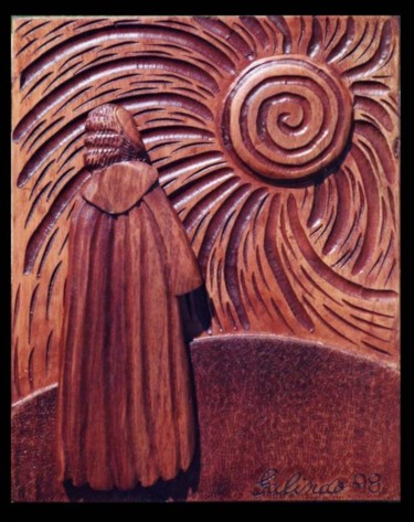Escultura titulada "MAESTRO" por Pedro Alberto Galindo Chagín, Obra de arte original