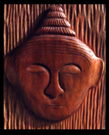 Escultura titulada "Quimbaya" por Pedro Alberto Galindo Chagín, Obra de arte original