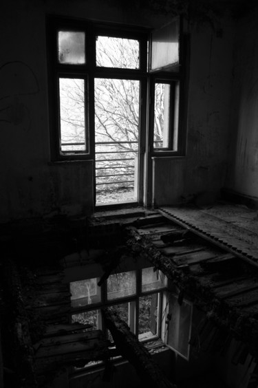 Fotografie mit dem Titel "In the sanatorium -…" von Pedro Noir, Original-Kunstwerk, Digitale Fotografie Auf Keilrahmen aus H…