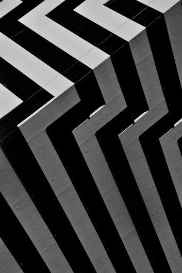 Photography titled "Labyrinth of the ci…" by Pedro Noir, Original Artwork, Digital Photography Mounted on Wood Stretcher fra…