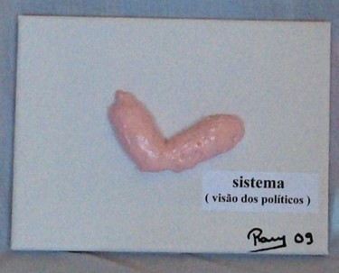 Peinture intitulée "Sistema (visão dos…" par Pedropicasso, Œuvre d'art originale