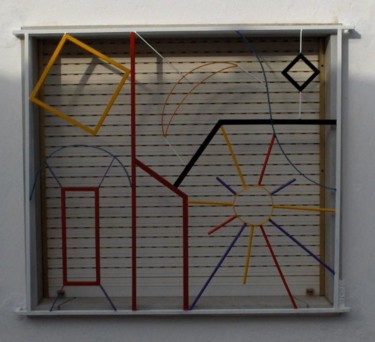 Sculpture intitulée "grade de janela 1" par Pedropicasso, Œuvre d'art originale