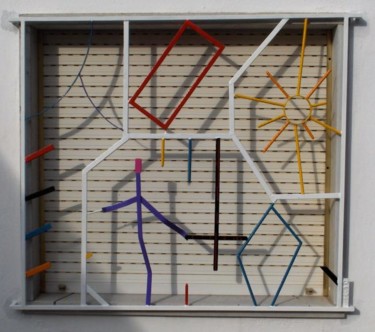 Sculpture intitulée "grade de janela 2" par Pedropicasso, Œuvre d'art originale