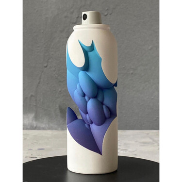 Sculpture titled "Milk Shake" by Peeta, Original Artwork, Ceramics