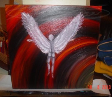 Malerei mit dem Titel "Angel" von Pegasuspaintings, Original-Kunstwerk