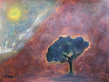 Painting titled "SERIE ARBRE" by Muryel Tomme, Original Artwork