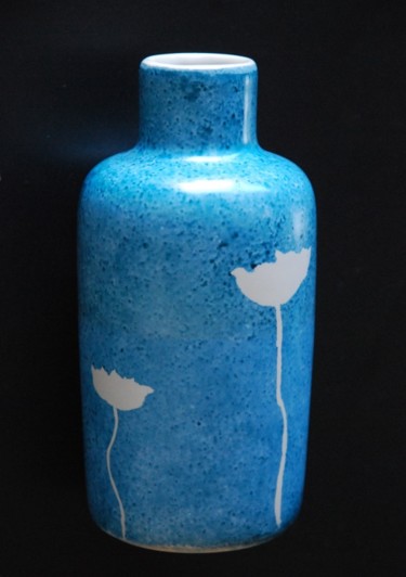 Design mit dem Titel "Flacon/Bottle en cé…" von Muryel Tomme, Original-Kunstwerk, Objekte