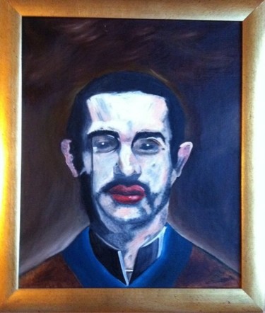 Peinture intitulée "Portrait de Toulous…" par Michèle Monnet, Œuvre d'art originale