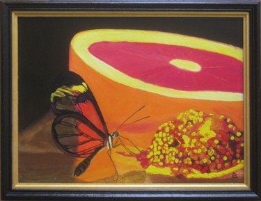 Malerei mit dem Titel "208-les-vitamines-e…" von Bernard Ledoyen, Original-Kunstwerk, Öl