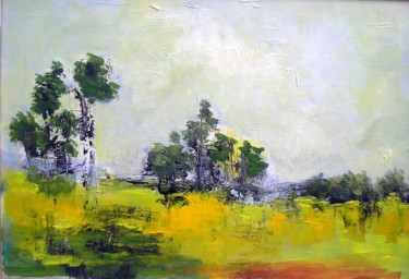 Painting titled "paysage-11.jpg" by Maxemile, Original Artwork, Acrylic