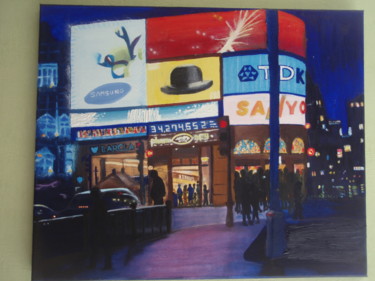 Peinture intitulée "Londres" par Dany.R, Œuvre d'art originale