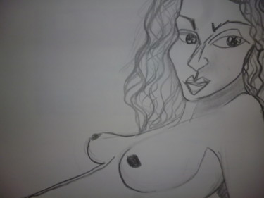 Drawing titled "Marie" by Vanessa Sauvage, Original Artwork