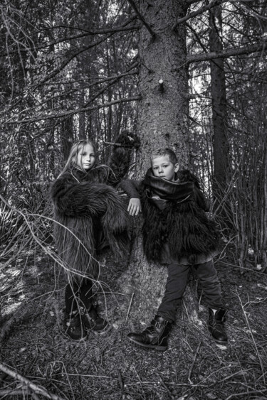 Fotografía titulada "Vikings 5" por Pelevina Elenа Parshakova Anastasia, Obra de arte original, Fotografía digital