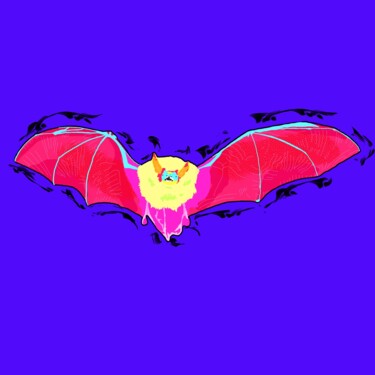 "BAT" başlıklı Dijital Sanat Pelin Gürses tarafından, Orijinal sanat, 2D Dijital Çalışma